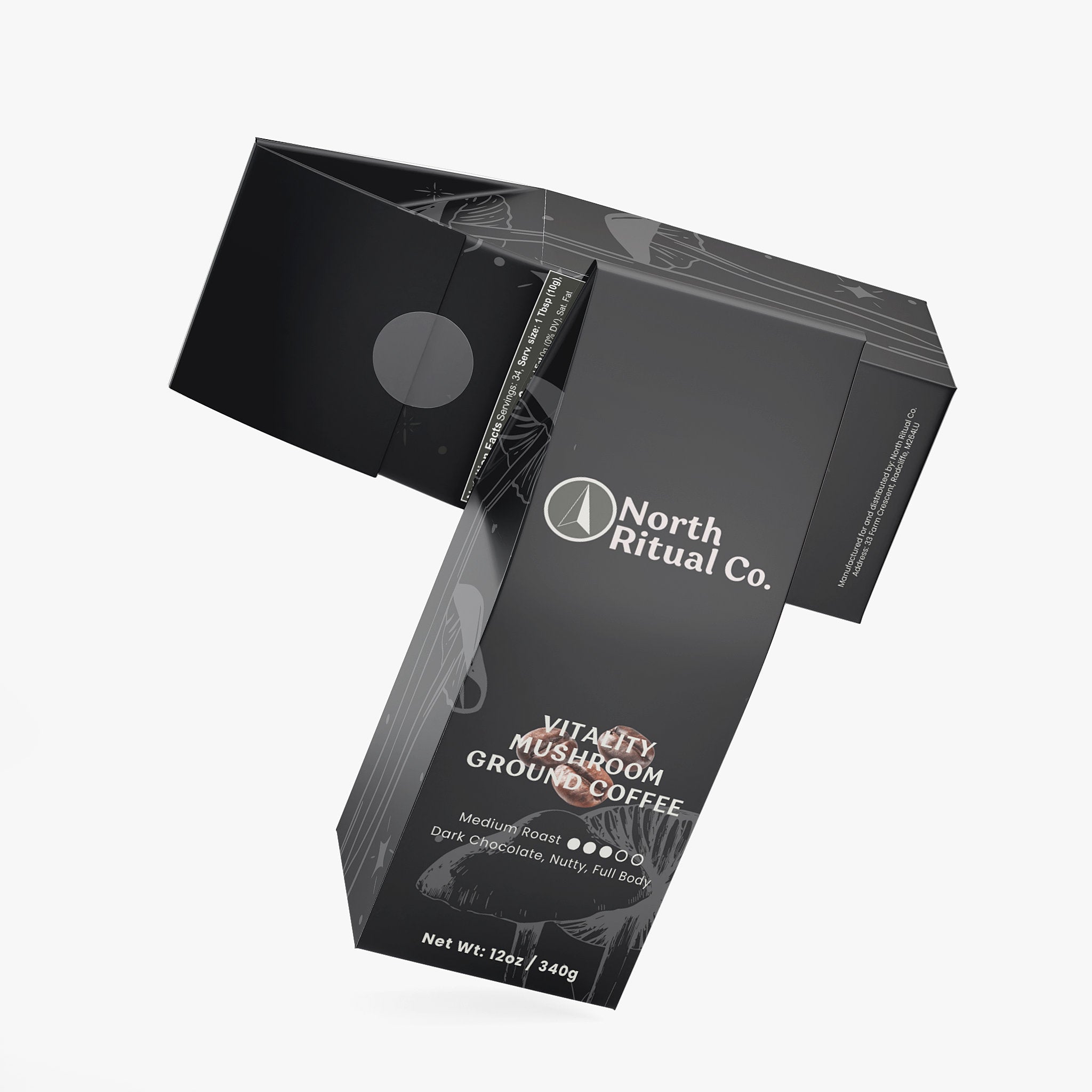 Vitality Mushroom Coffee (Medium Roast)
