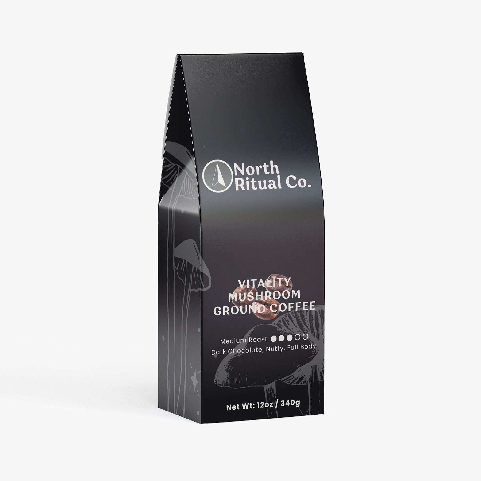 Vitality Mushroom Coffee (Medium Roast)