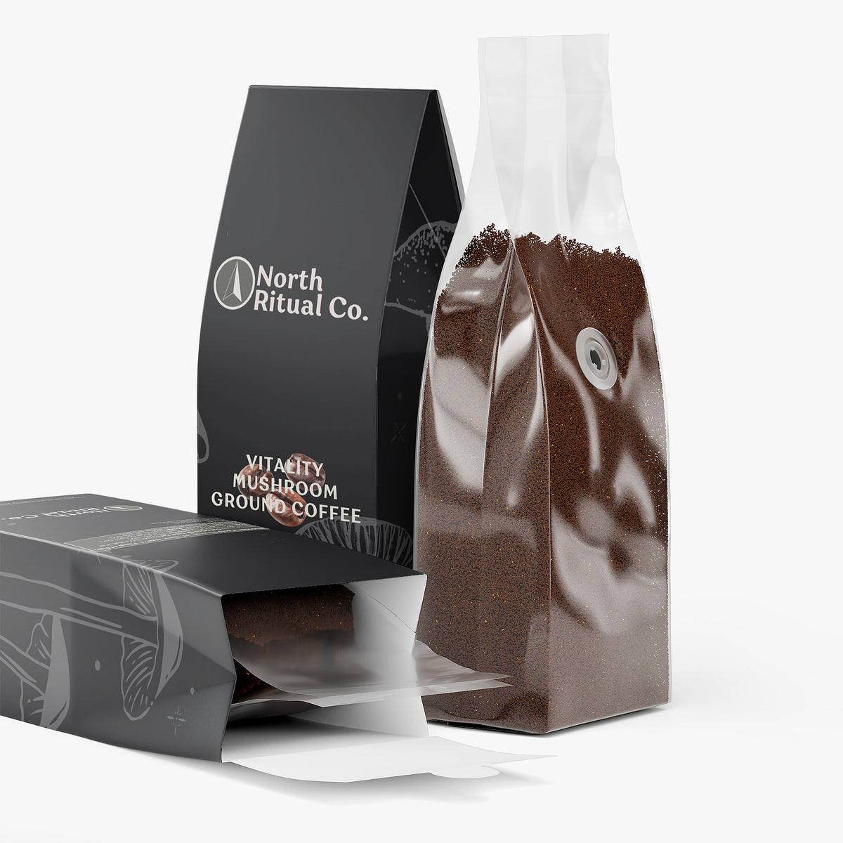Vitality Mushroom Coffee (Medium Roast)